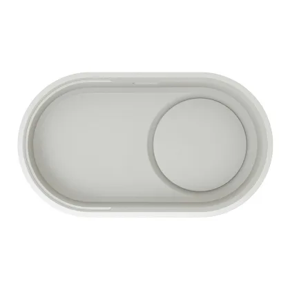 Diskho Oovalon velgranit cloud white 700-IF